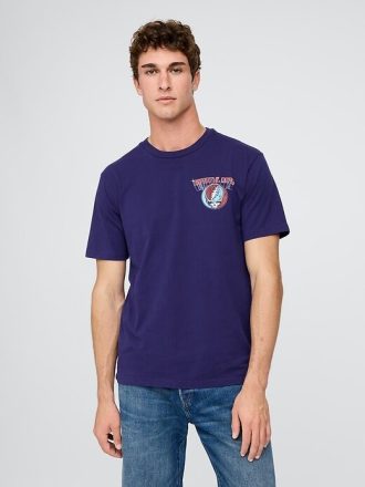 Camiseta gráfica descontraída do Grateful Dead