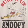 Camiseta gráfica descontraída do Snoopy