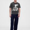Camiseta gráfica descontraída dos Beatles