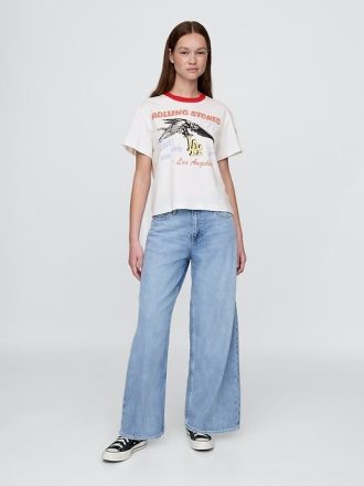 Camiseta gráfica descontraída dos Rolling Stones