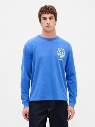 Camiseta gráfica descontraída Keith Haring