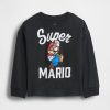 Camiseta gráfica do Super Mario para bebês e crianças pequenas