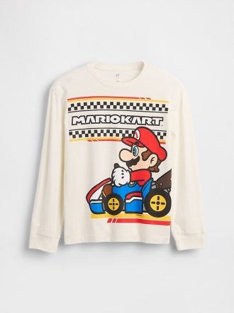 Camiseta gráfica gamer infantil