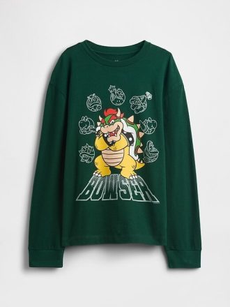 Camiseta gráfica gamer infantil