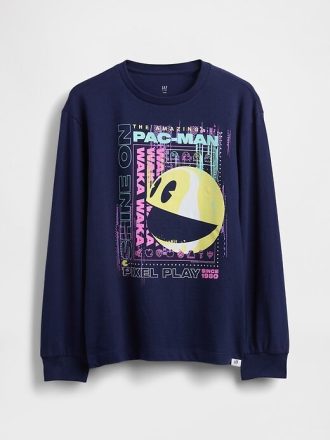 Camiseta gráfica gamer infantil