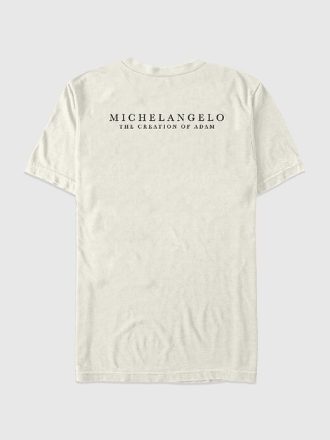 Camiseta gráfica grande Michelangelo Creation