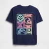 Camiseta gráfica infantil