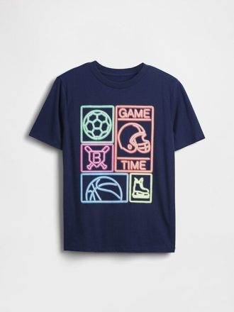 Camiseta gráfica infantil