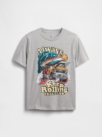 Camiseta gráfica infantil