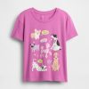 Camiseta gráfica infantil