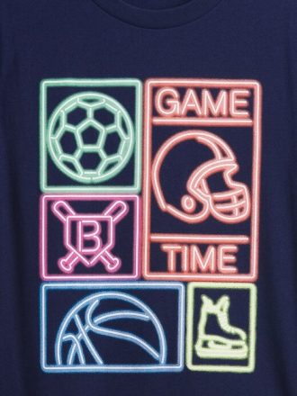 Camiseta gráfica infantil