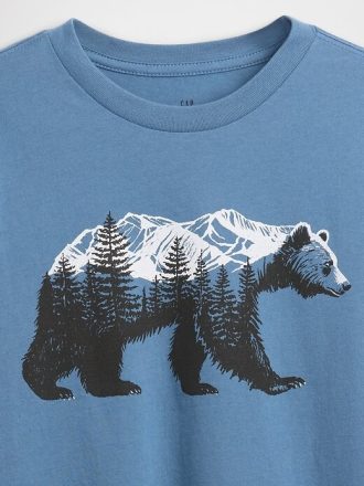 Camiseta gráfica infantil
