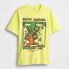 Camiseta gráfica Keith Haring