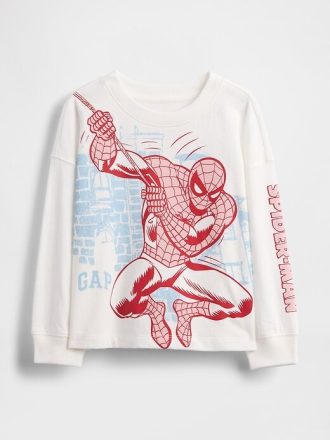Camiseta gráfica Marvel para bebês e crianças pequenas