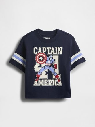 Camiseta gráfica Marvel para bebês e crianças pequenas