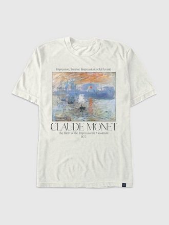 Camiseta gráfica Monet Sunrise