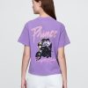 Camiseta gráfica relaxada Purple Rain