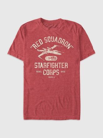 Camiseta gráfica Star Wars Red Squadron