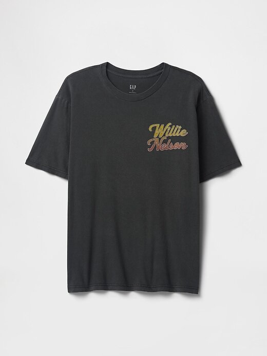 Camiseta gráfica Willie Nelson Camiseta gráfica Willie Nelson
