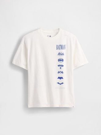 Camiseta infantil Batman com estampa descontraída