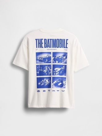 Camiseta infantil Batman com estampa descontraída