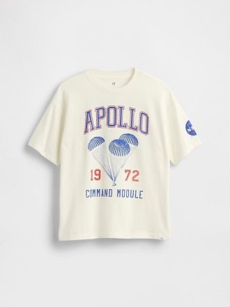 Camiseta infantil com estampa da NASA