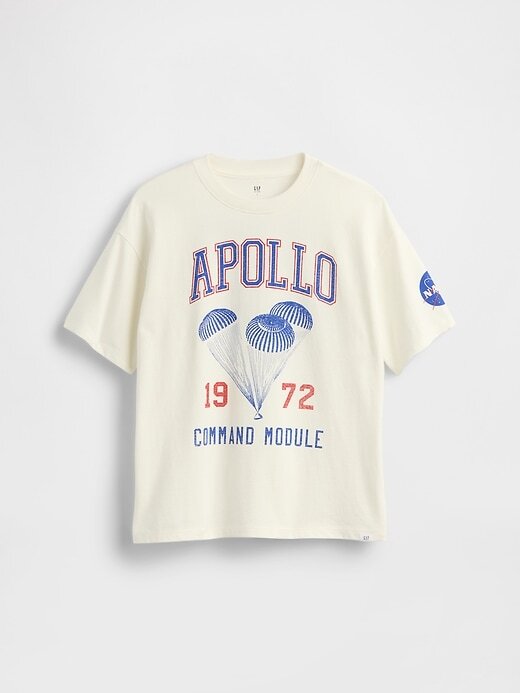 Camiseta infantil com estampa da NASA Camiseta infantil com estampa da NASA
