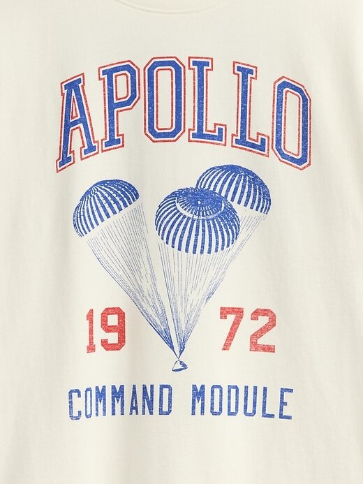 Camiseta infantil com estampa da NASA Camiseta infantil com estampa da NASA