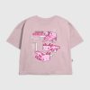 Camiseta infantil com estampa de axolote do Minecraft
