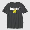 Camiseta infantil com estampa de banana do Fortnite