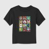 Camiseta infantil com estampa de personagens da Nintendo Box Up