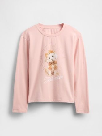 Camiseta infantil com estampa descontraída