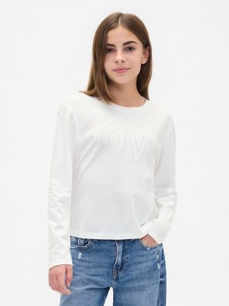 Camiseta infantil com estampa descontraída