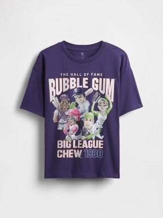 Camiseta infantil com estampa descontraída