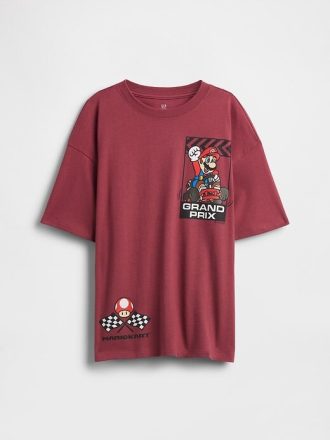 Camiseta infantil com estampa descontraída