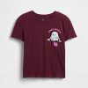 Camiseta infantil com estampa descontraída