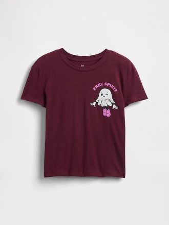 Camiseta infantil com estampa descontraída
