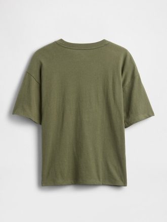 Camiseta infantil com estampa descontraída