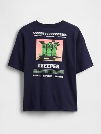 Camiseta infantil com estampa descontraída