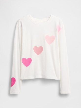 Camiseta infantil com estampa descontraída