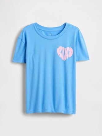 Camiseta infantil com estampa descontraída