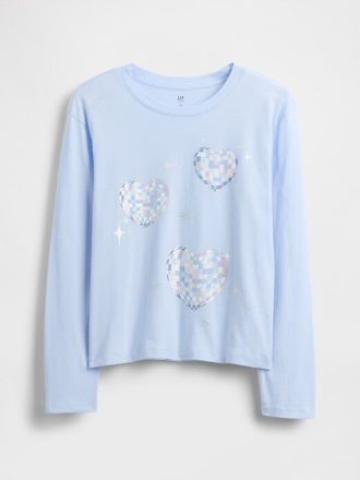 Camiseta infantil com estampa descontraída