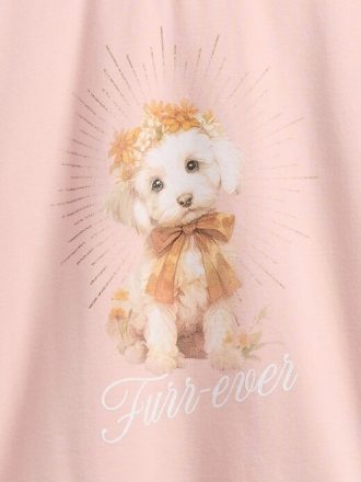 Camiseta infantil com estampa descontraída