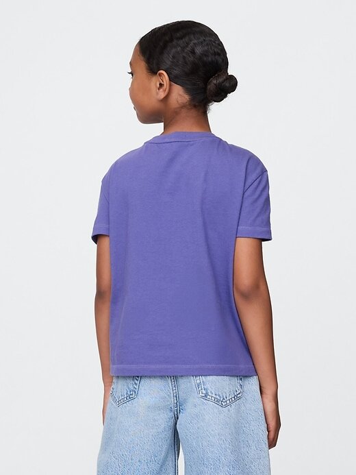 Camiseta infantil com estampa descontraída Camiseta infantil com estampa descontraída