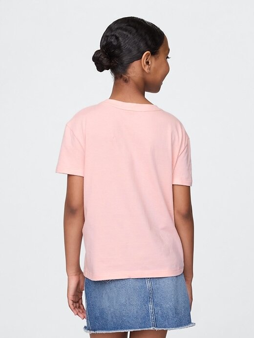 Camiseta infantil com estampa descontraída Camiseta infantil com estampa descontraída