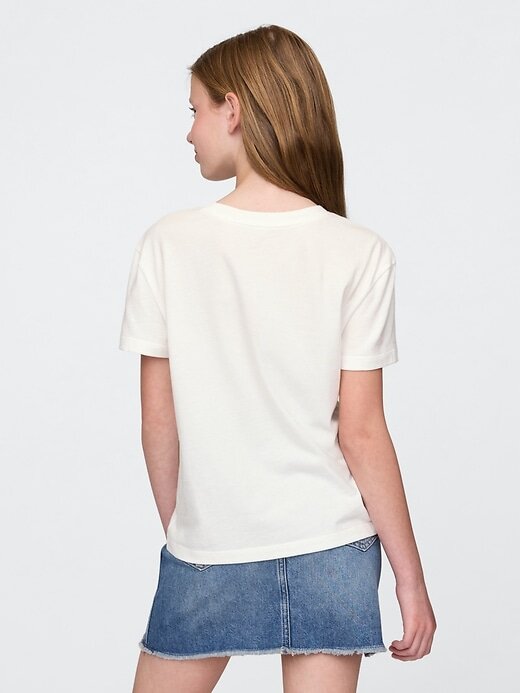 Camiseta infantil com estampa descontraída Camiseta infantil com estampa descontraída