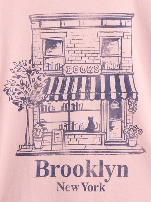 Camiseta infantil com estampa descontraída Camiseta infantil com estampa descontraída