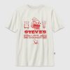 Camiseta infantil com estampa do filme Minecraft Steves Lava Chicken