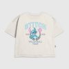 Camiseta infantil com estampa do time de vôlei Lilo e Stitch
