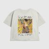 Camiseta infantil com estampa gráfica Gustav Klimt Fine Art